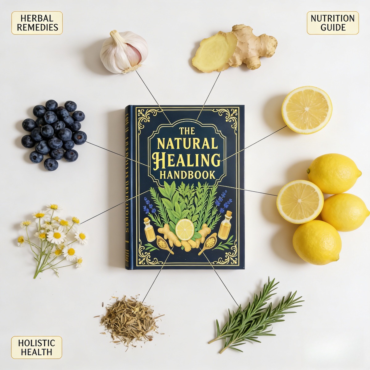 The Natural Healing Handbook E – обзор и цена Health Wellness Home Care