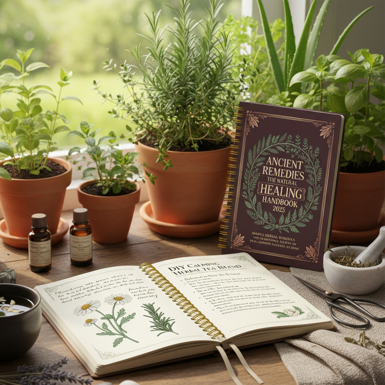 Natural Remedies Handbook with – обзор и цена Health & Wellness Utsg