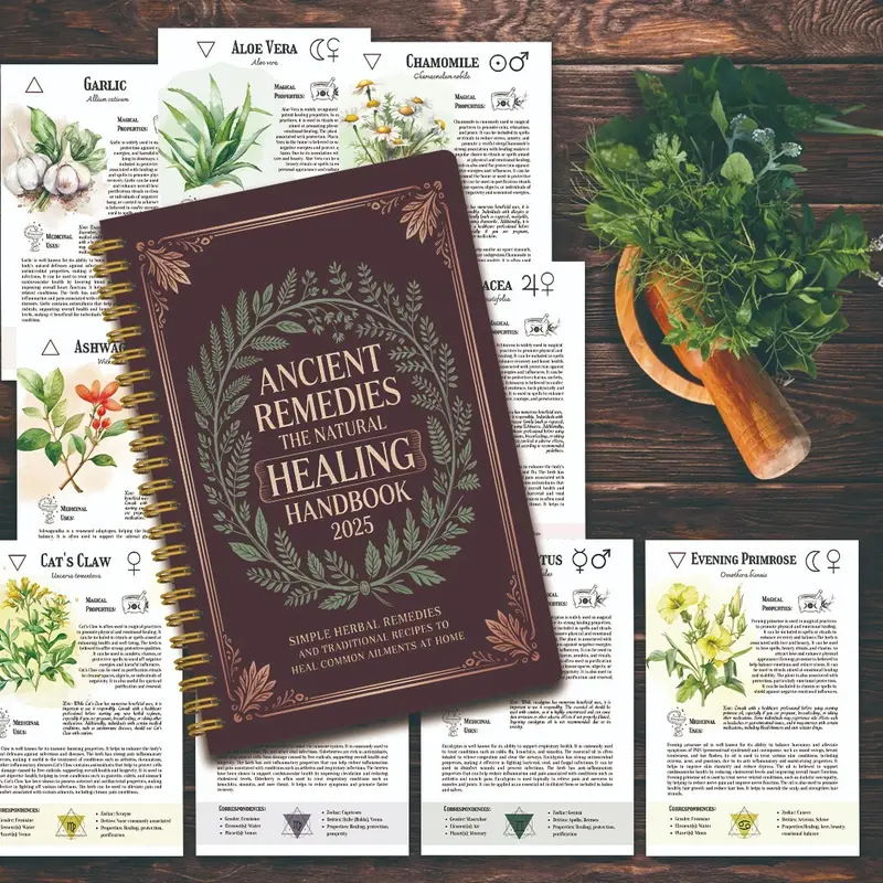 Natural Remedies Handbook with – обзор и цена Health & Wellness Utsg