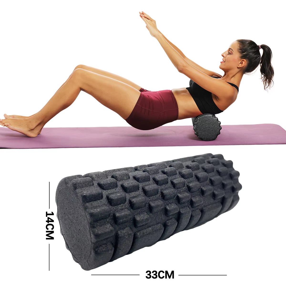 30/33cm Fitness Foam Roller Yo – обзор и цена Foam Roller Trigger Point