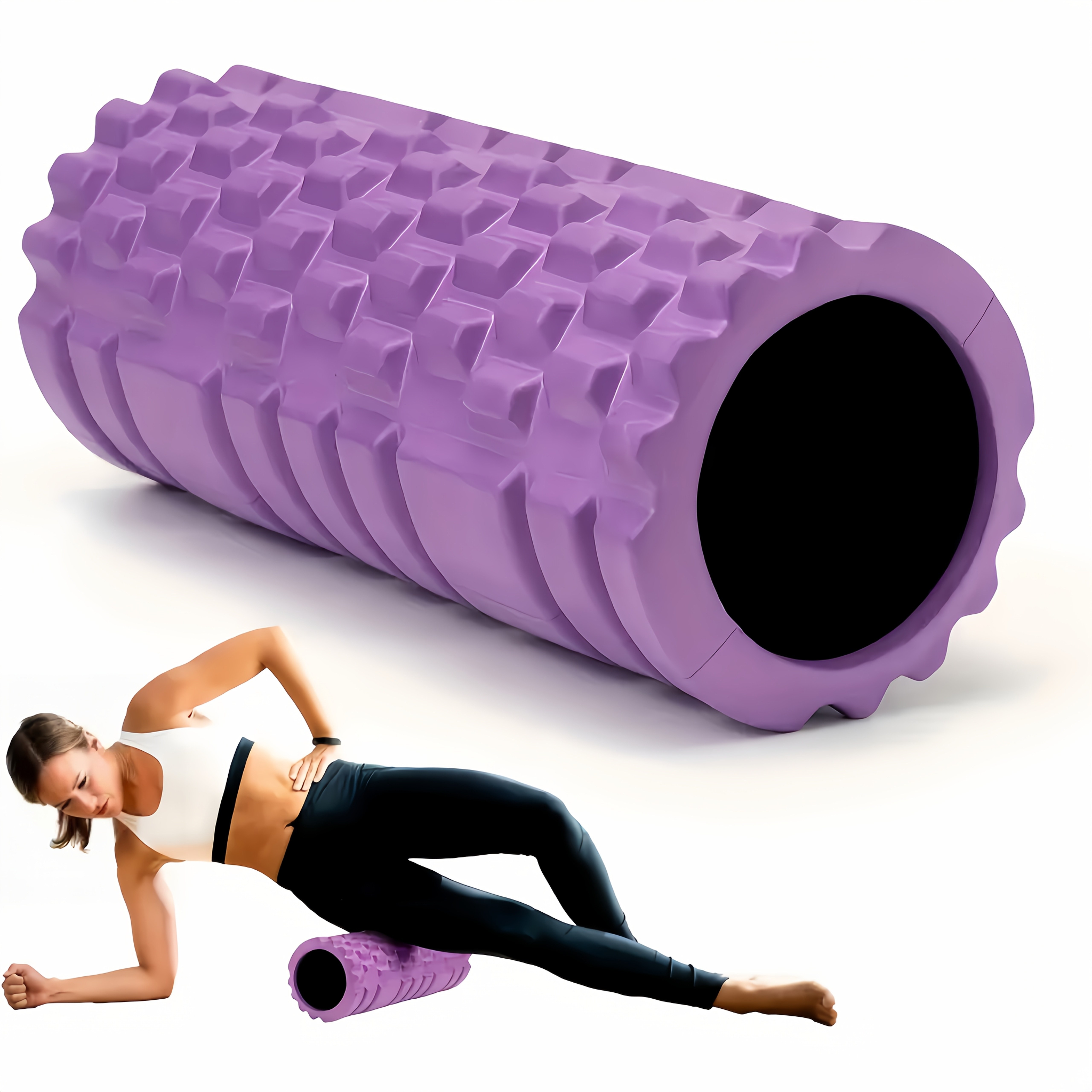 1 Foam Roller Yoga Column Fitn – обзор и цена Foam Roller Trigger Point
