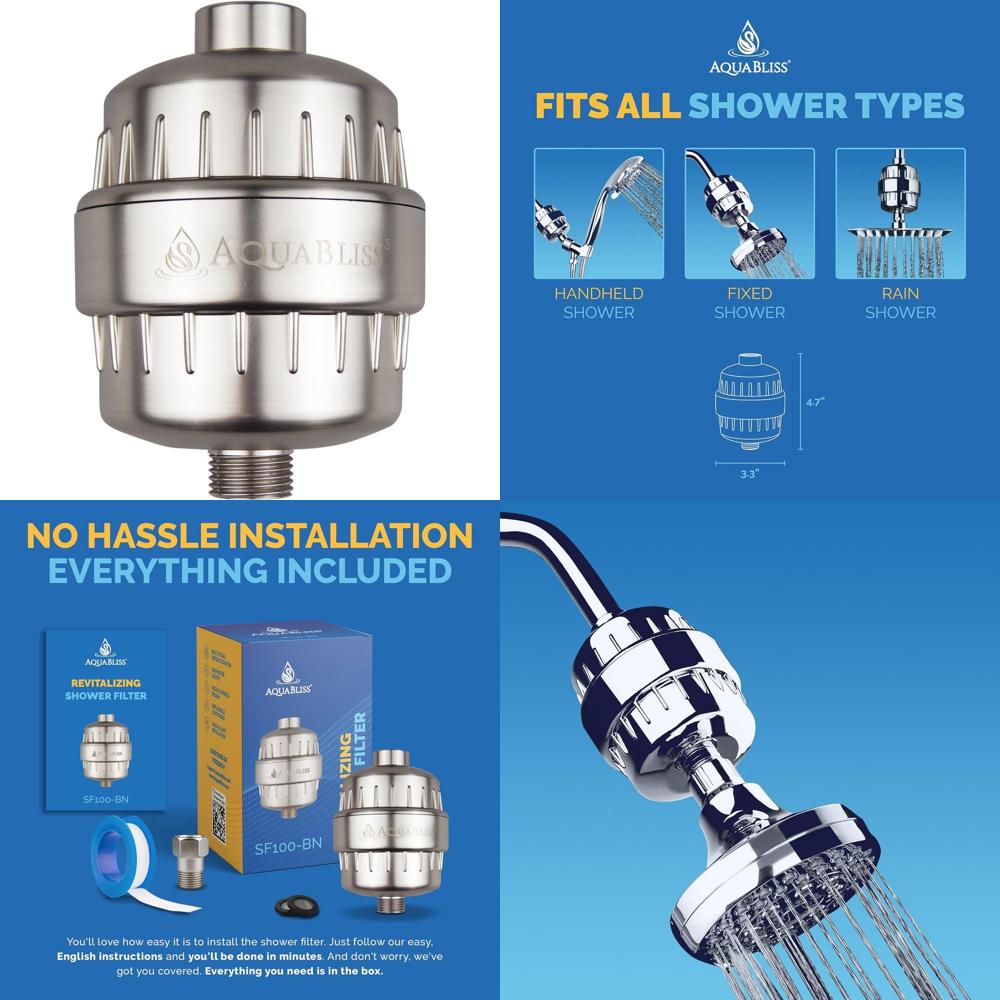 High Output AquaBliss Shower F – обзор и цена Health & Wellness Utsg