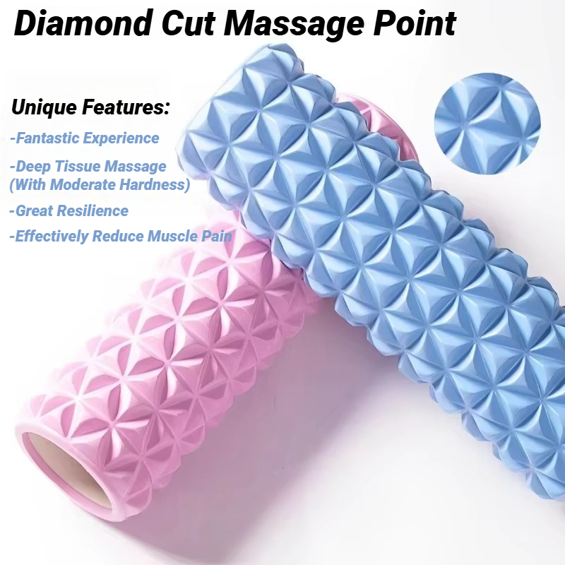 3D Diamond Foam EVA Massage Ro – обзор и цена Foam Roller Trigger Point